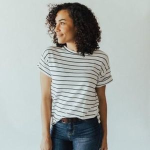 Carly Jean Los Angeles Emily Short Sleeve Top